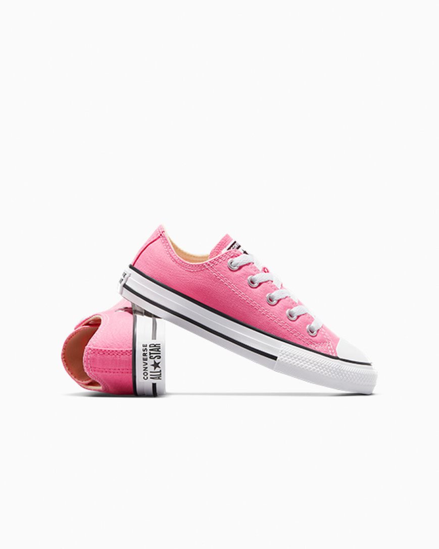 Tenis Converse Chuck Taylor All Star Classicos Cano Baixo Menina Rosa | PT P017904